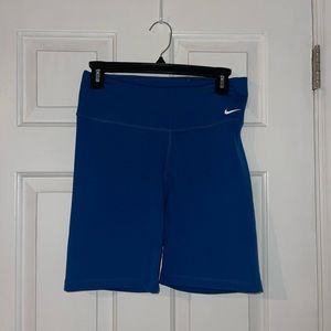 Blue Nike Biker Shorts (never worn)
